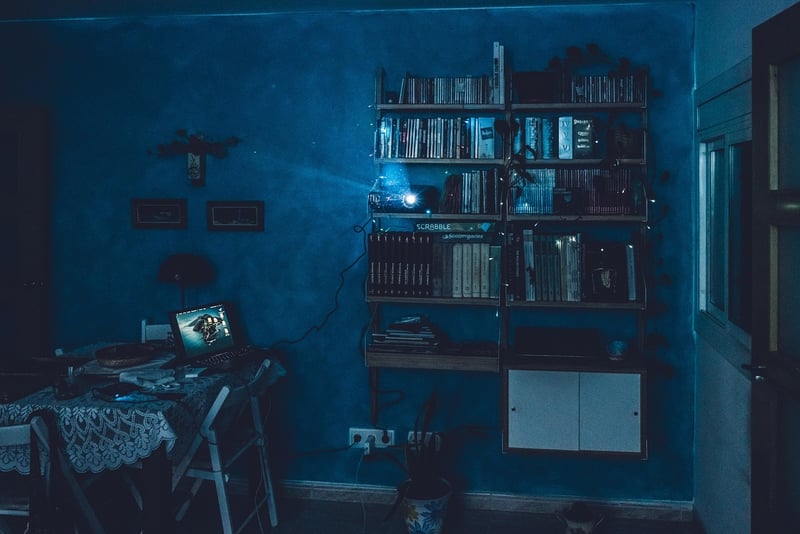 Movie Reel Projector